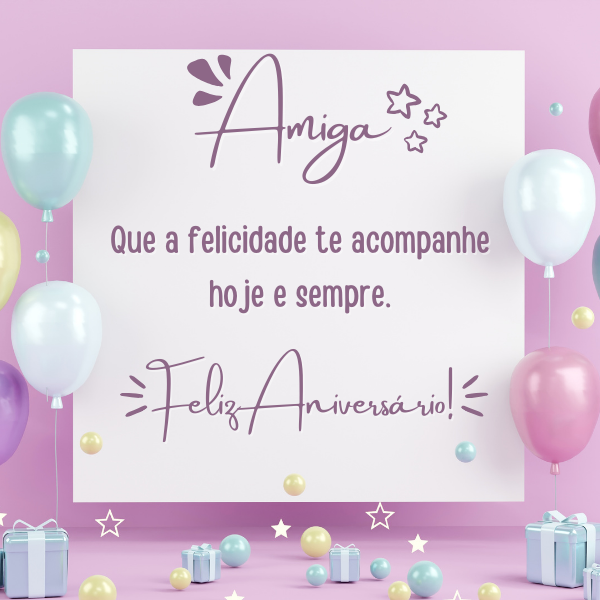 mensagem de aniversário